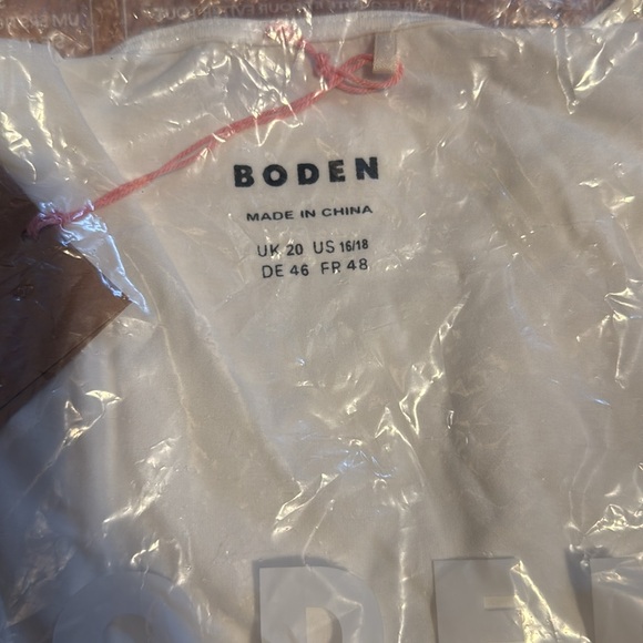 Boden double layer scoopneck NWT - Picture 2 of 3